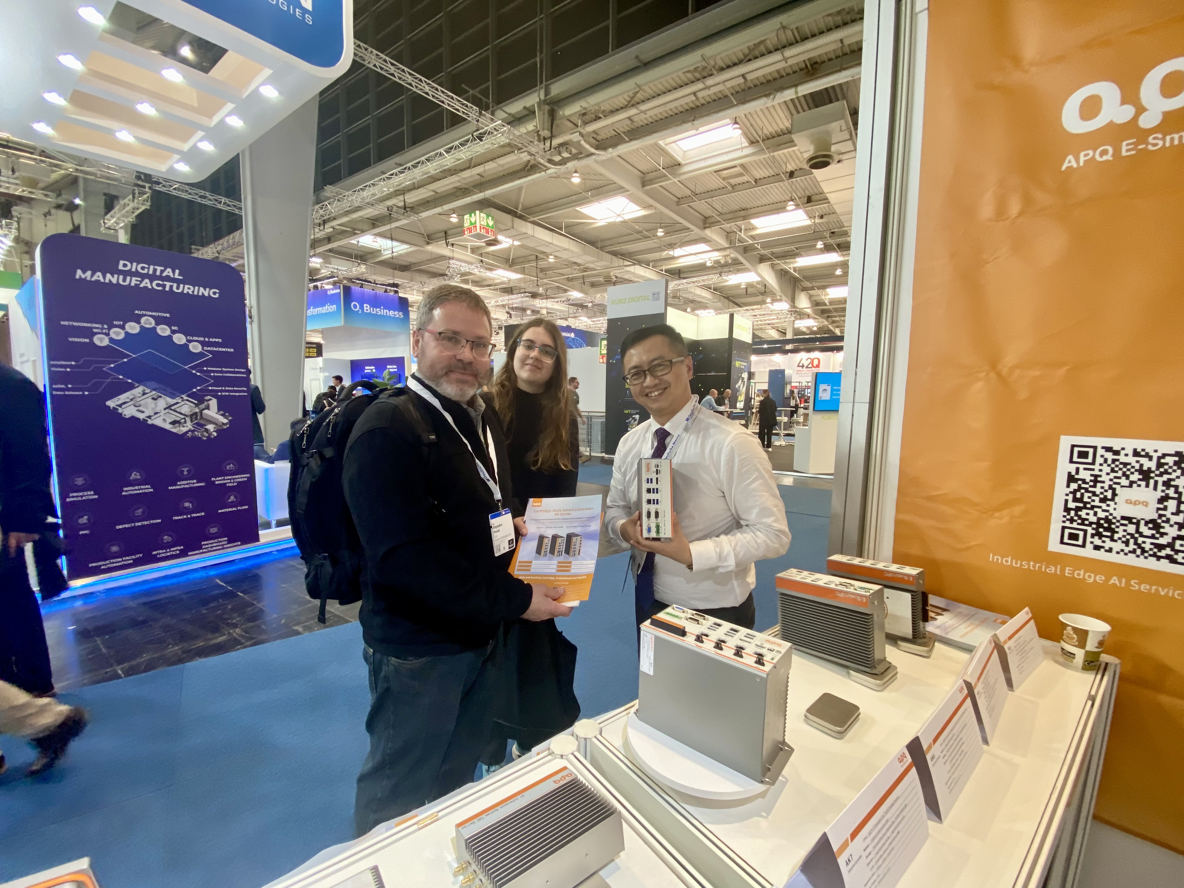 揚帆海外｜阿普奇攜AK系列新品在漢諾威工業(yè)展實力“圈粉”